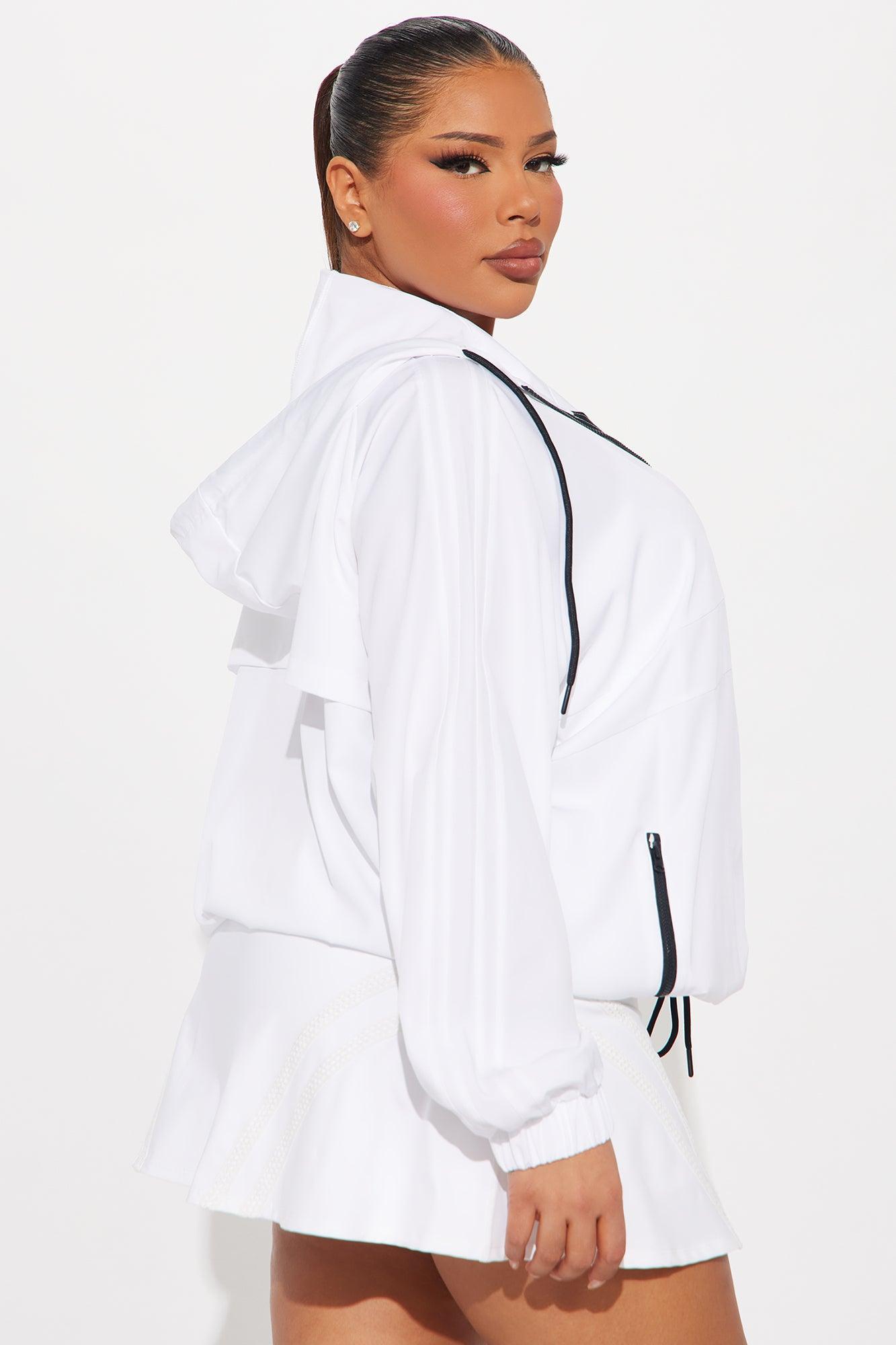 Playing Doubles Active Jacket - White Product Image