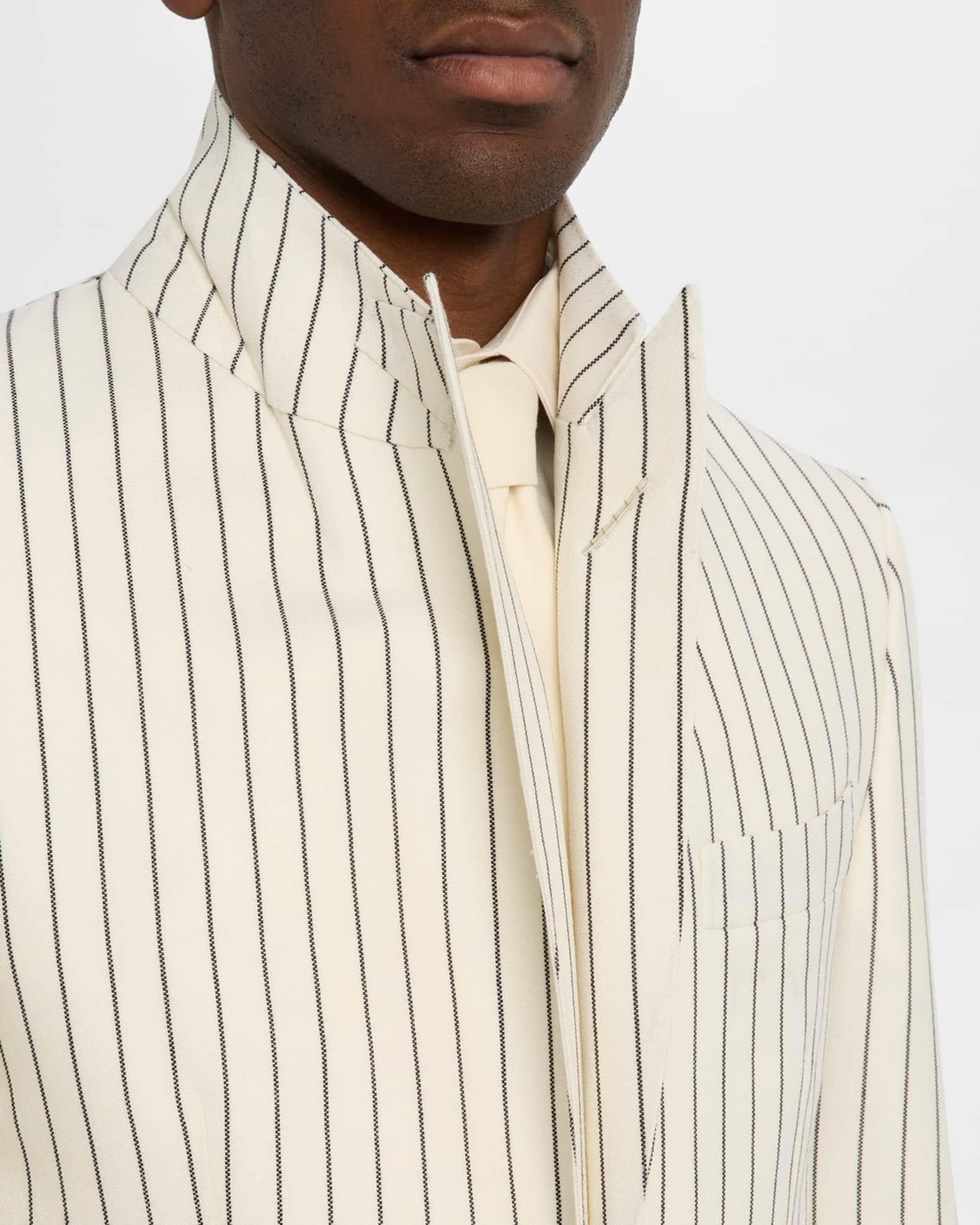 Men's Shelton Wool Pinstripe Suit Product Image