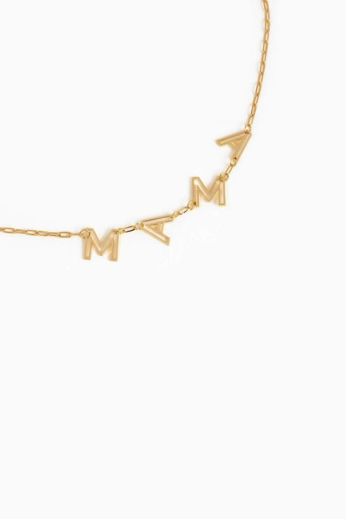 Mama Letter Cutout Station Necklace Product Image