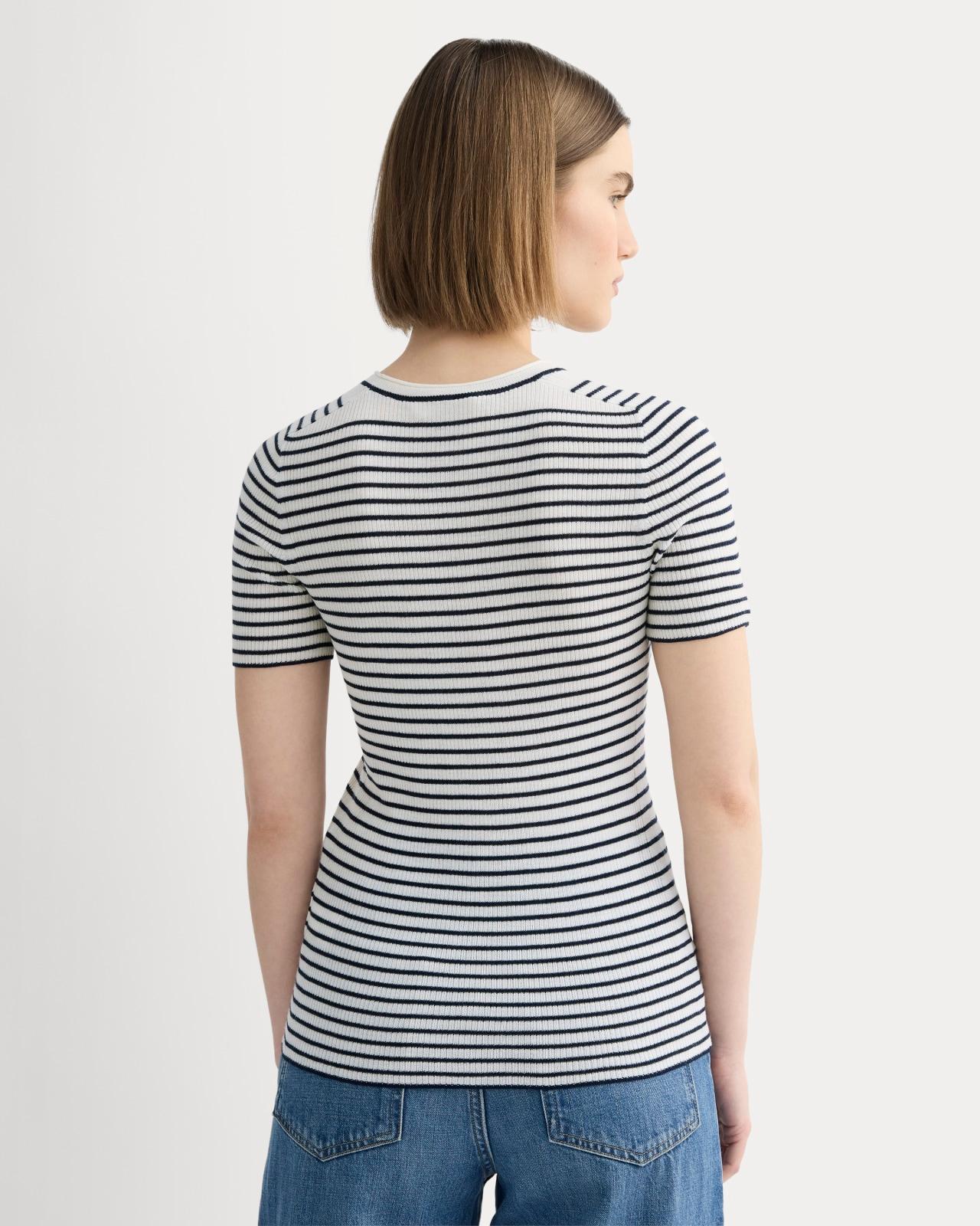 Womens Sweater T-Shirt in Ultrasoft Merino by Everlane Product Image