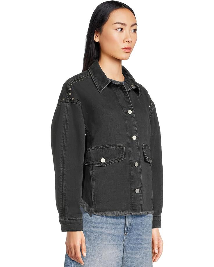 Faye Flocked Dress Product Image