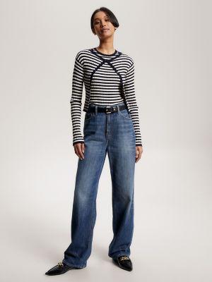 Cable Knit Cropped Sweater Product Image