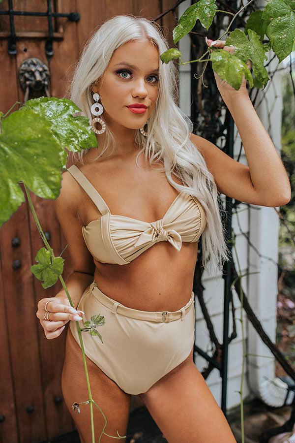 Luxury Resort High Waist Bikini Bottoms Product Image