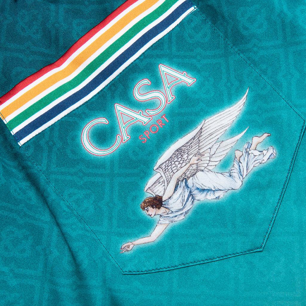 La Deesse Du Stade Silk Shorts - Multicolor Male Product Image