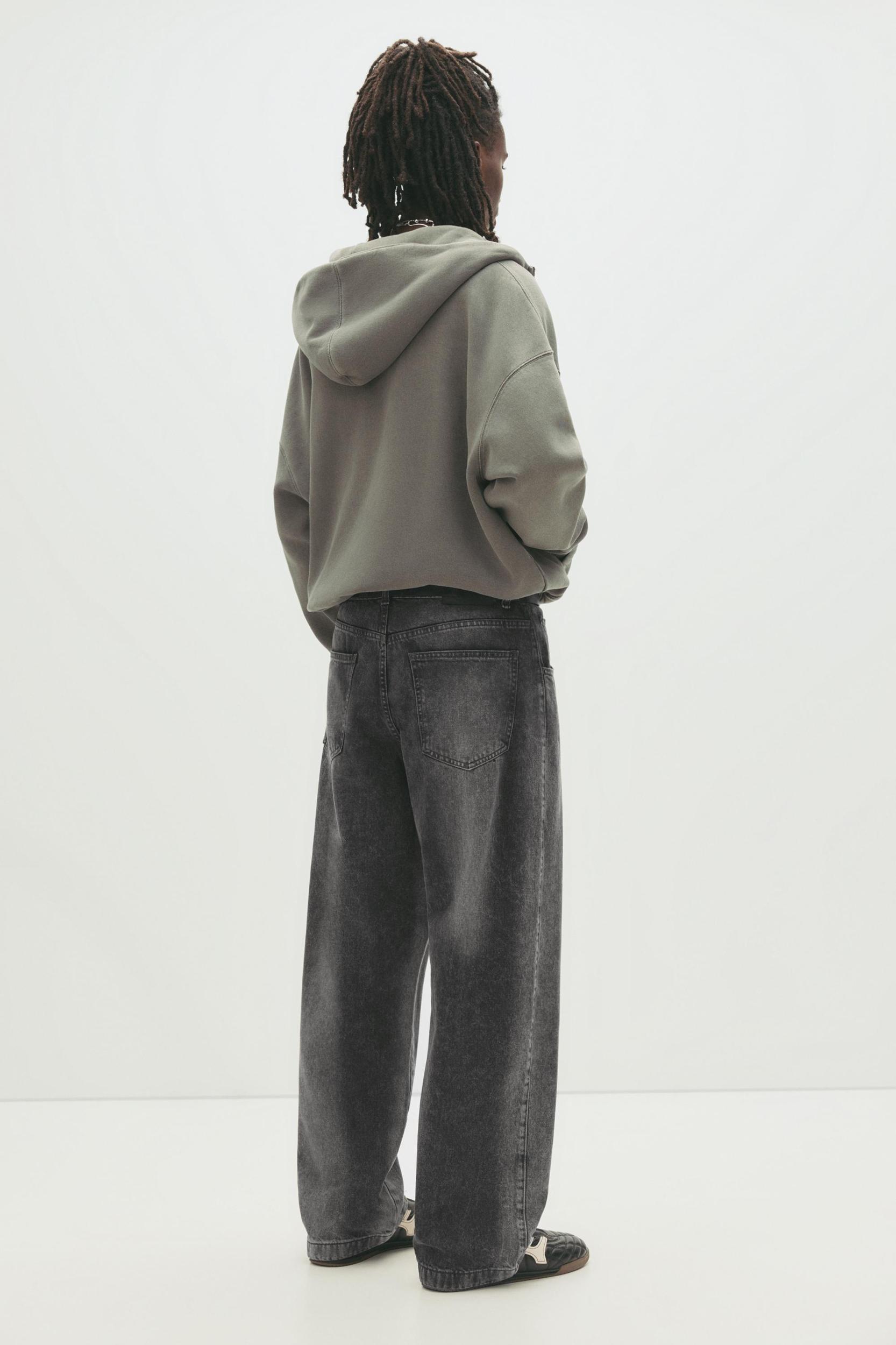 Loose baggy spray jeans Product Image