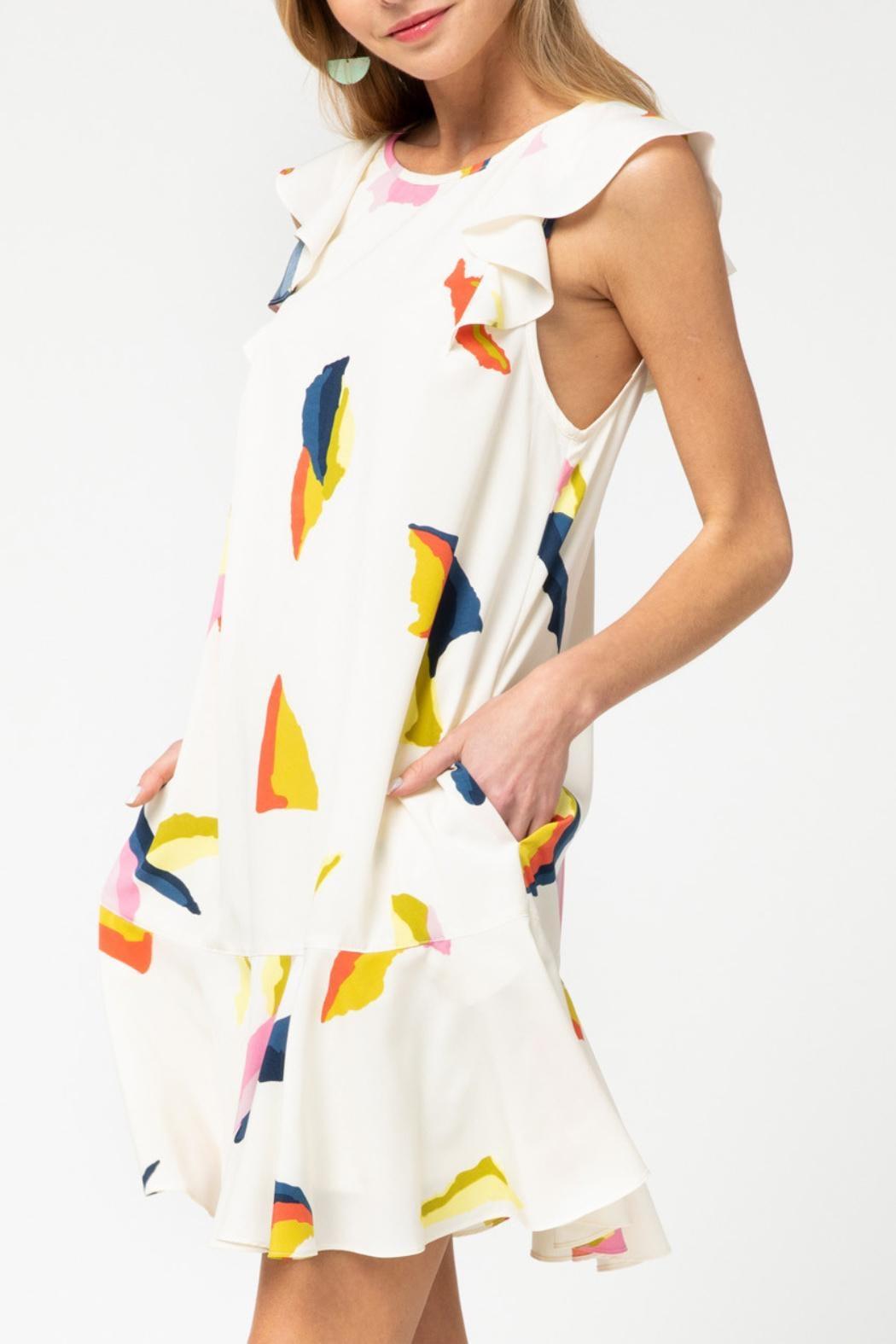 Ruffle Detail Dress Product Image