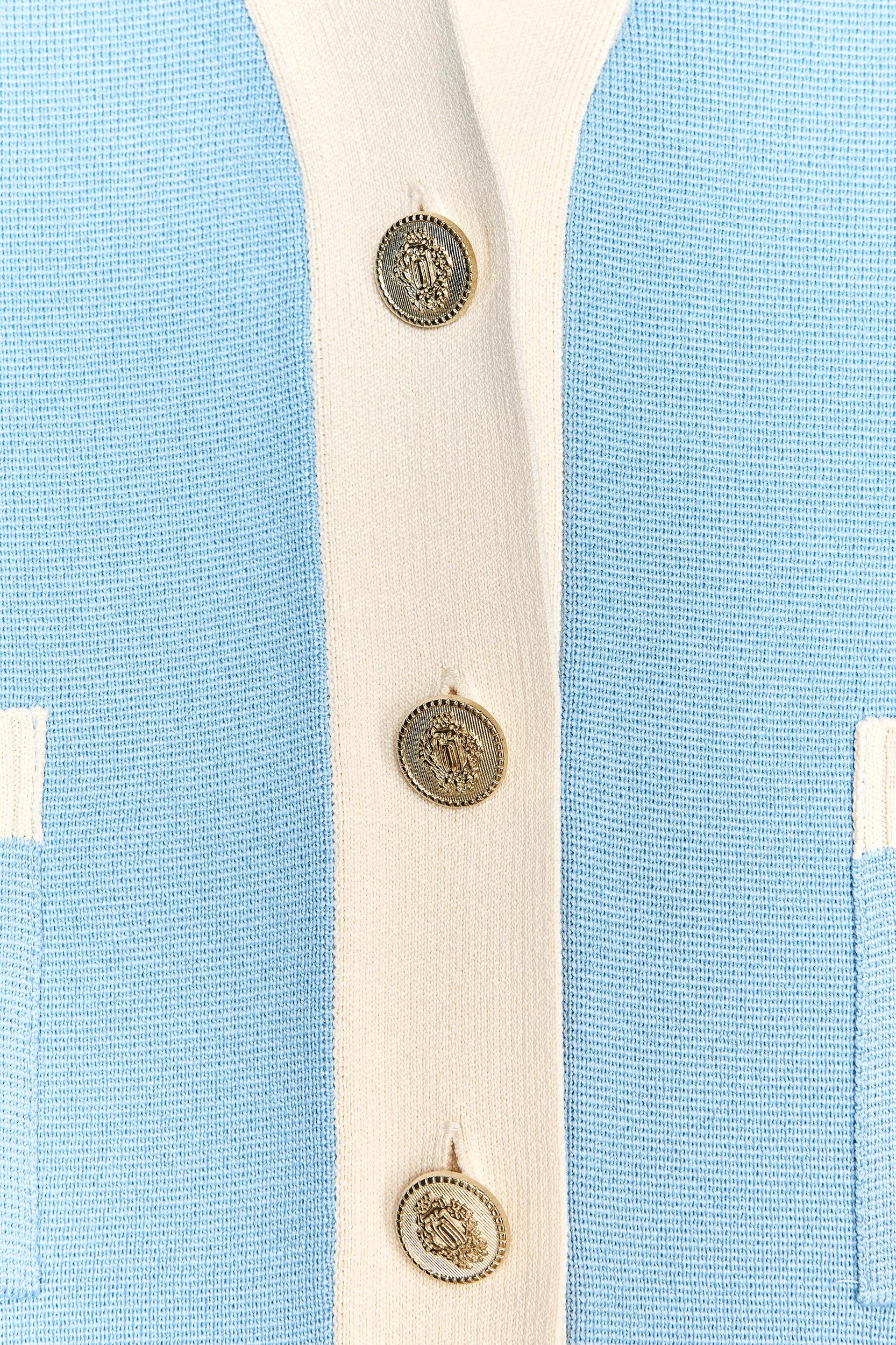 SHORT SLEEVE KNIT CARDIGAN Product Image