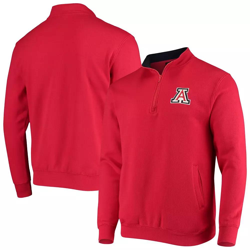 Men's Colosseum Red Arizona Wildcats Tortugas Logo Quarter-Zip Jacket,  Product Image