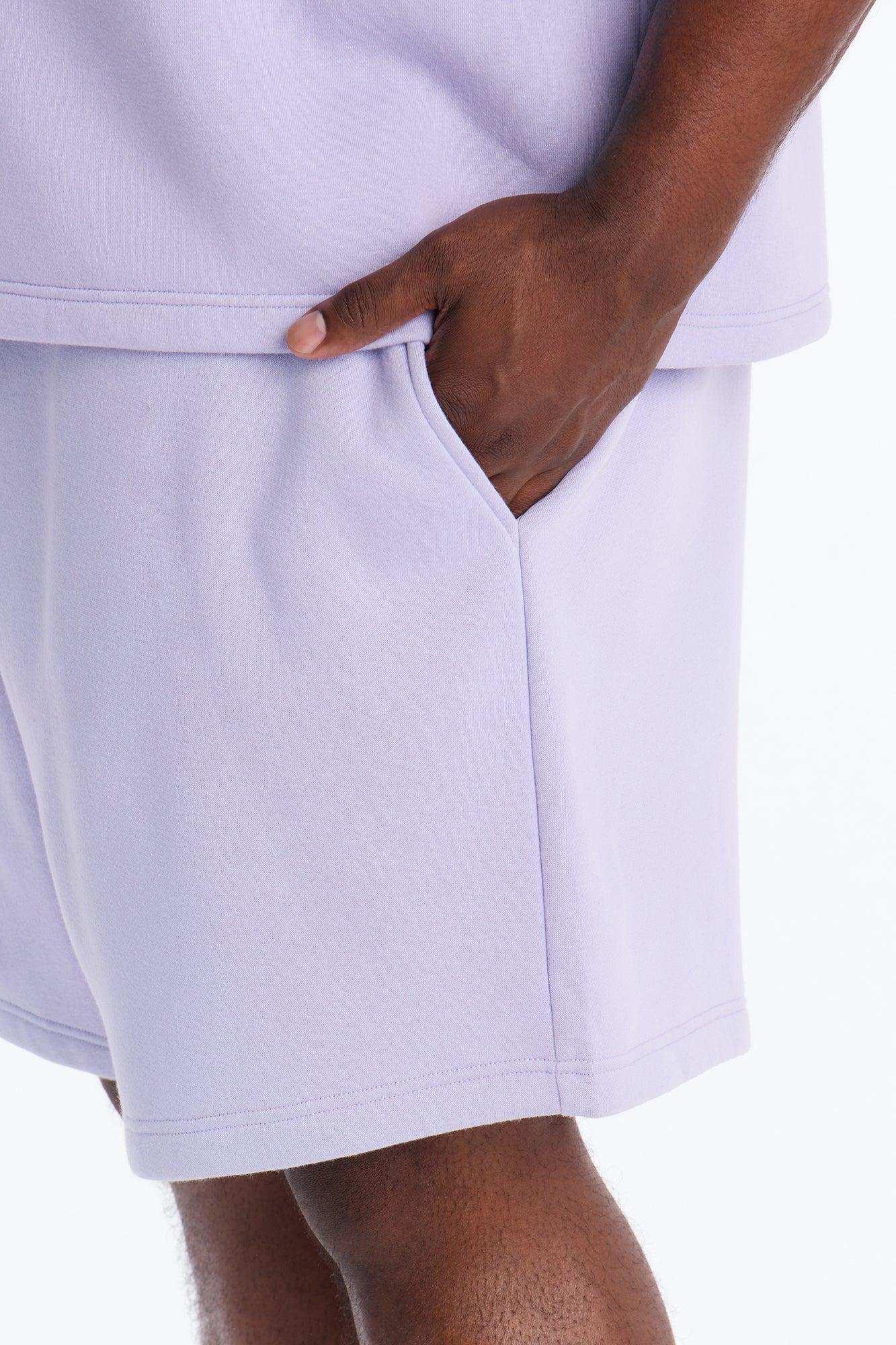 Tyson Sweatshort - Lavender Male Product Image