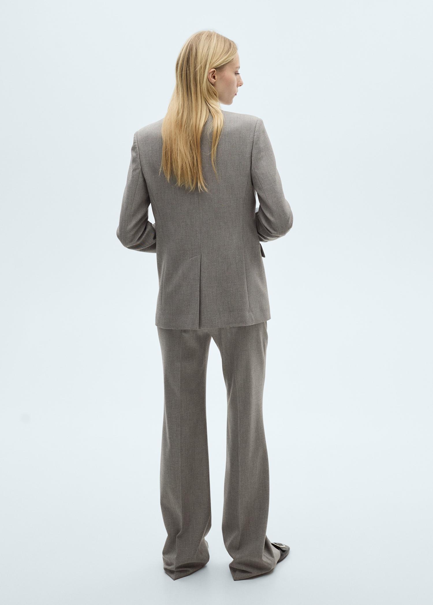 Straight suit trousers - Women | MANGO USA Product Image