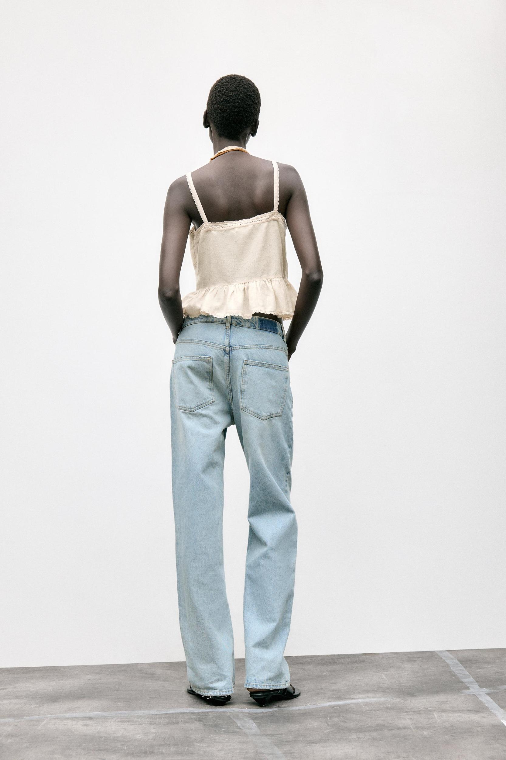 EMBROIDERED LACE TOP Product Image