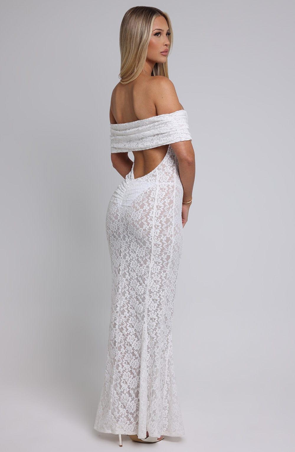 Stephanie Maxi Dress - Ivory Product Image
