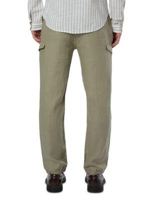 Linen Cargo Jogger Pants   Product Image