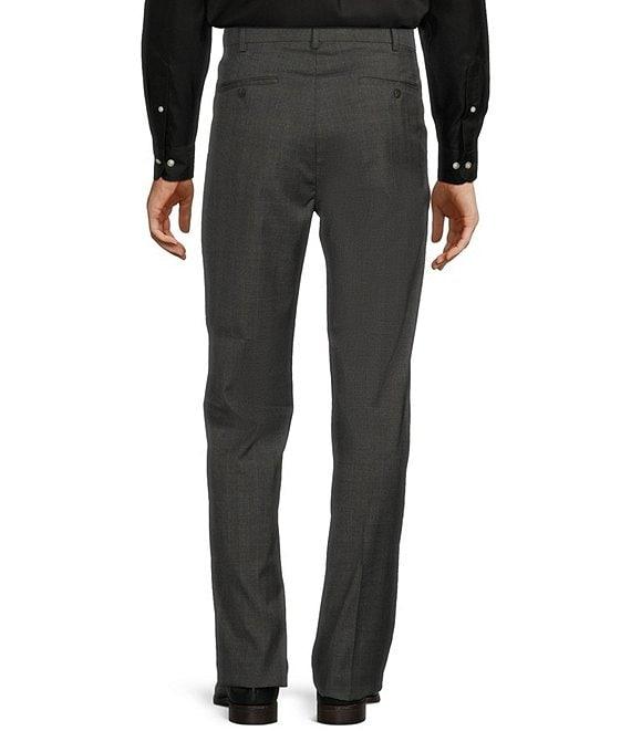 Roundtree & Yorke travelSMART Classic Fit Plaid Dress Pants Product Image