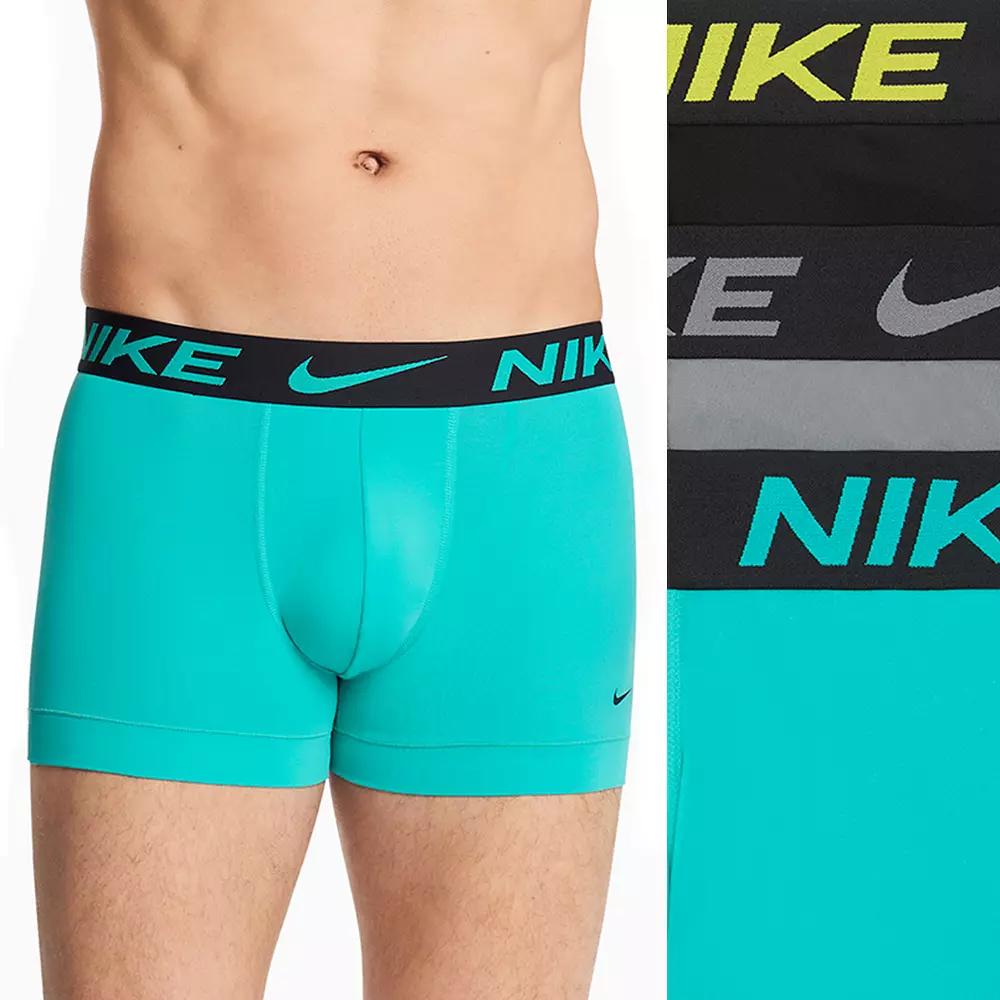 Men's Nike 3-Pack Dri-FIT Essential Microfiber Trunks,  Product Image