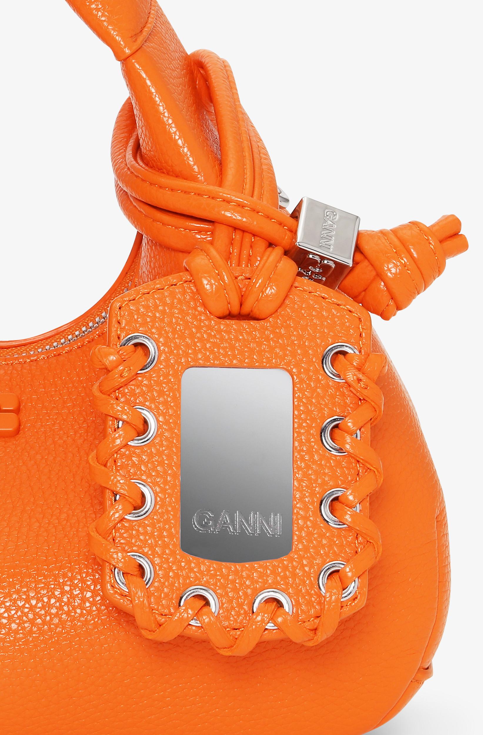 Orange Mini Hobo Bag Product Image