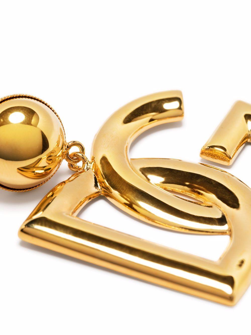 DG-logo clip-on earrings Product Image