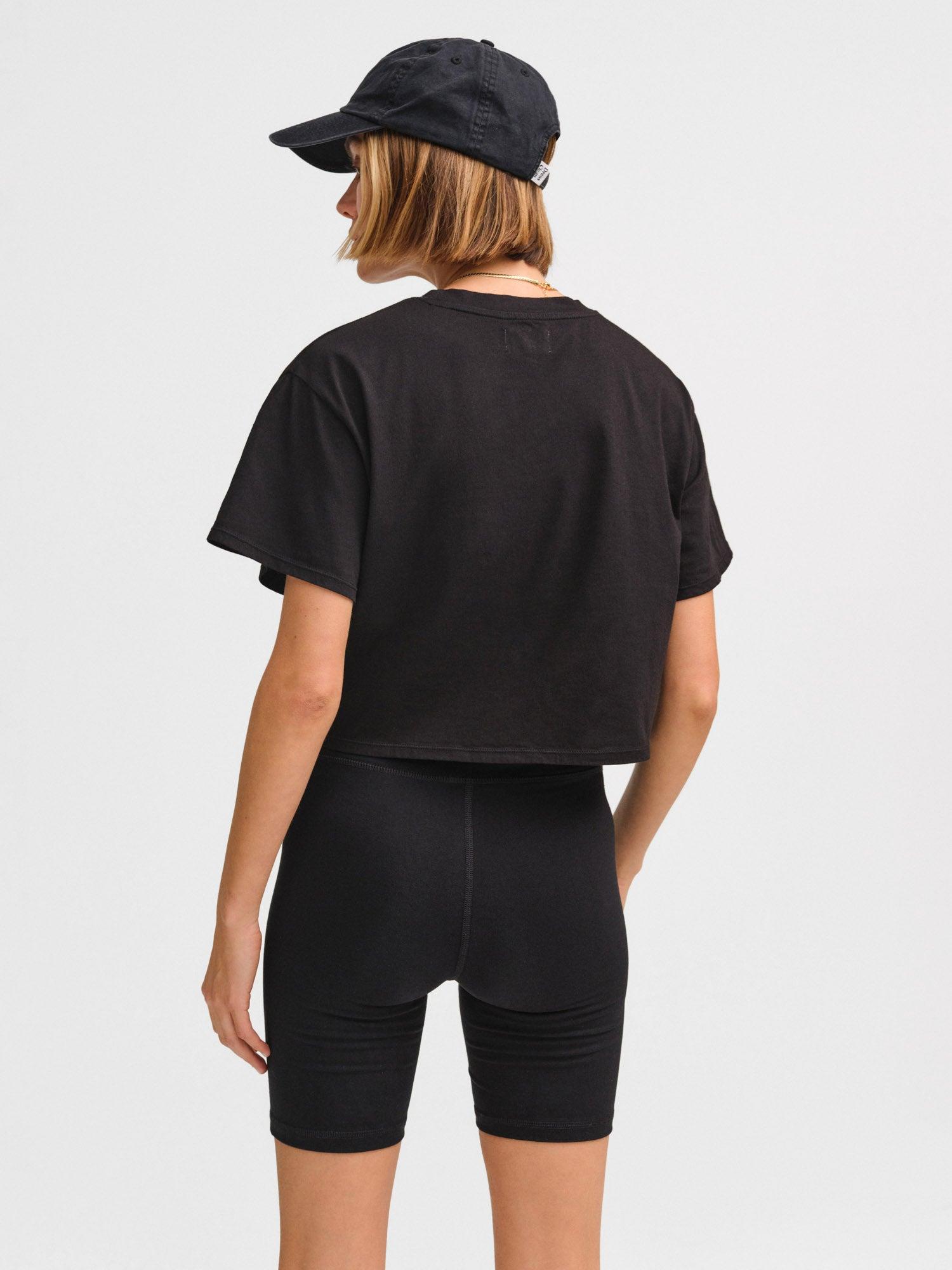 Organic Cotton Relaxed Crop Tee Female Product Image