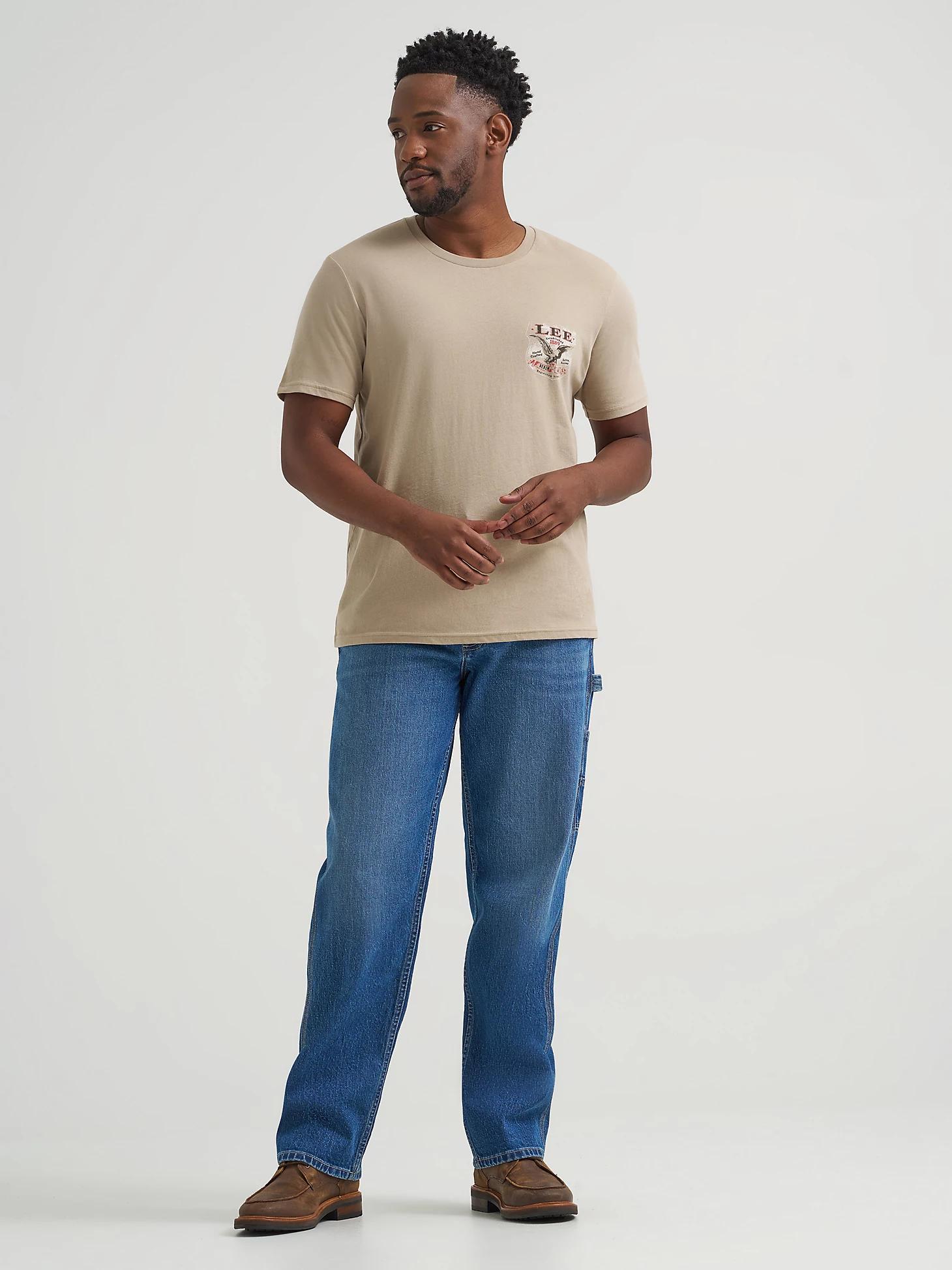 Men's Eagle Logo Graphic Tee | Men's Tops & Tees | Lee® Product Image