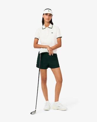 Short Sleeved Polo Collar Golf Sweater Product Image