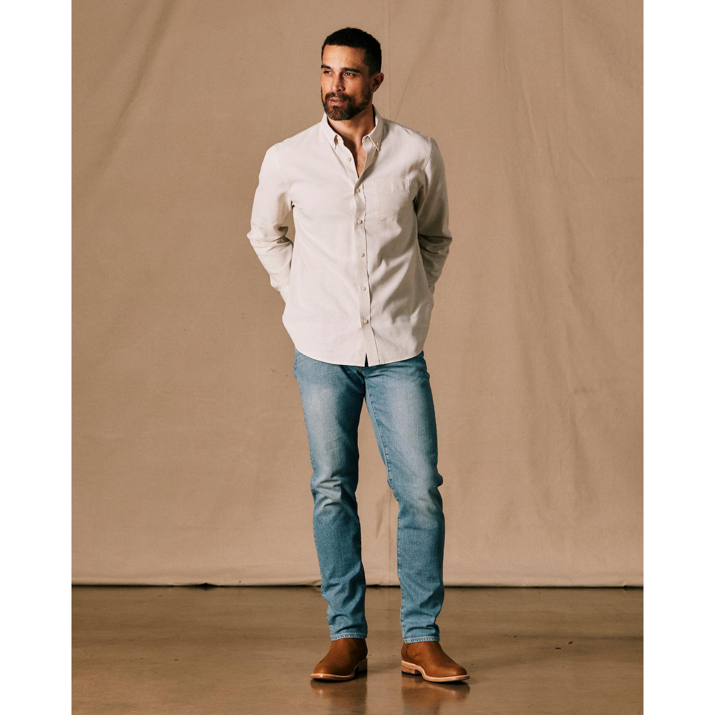 Wrinkle-Free Linen Long Sleeve Shirt Product Image