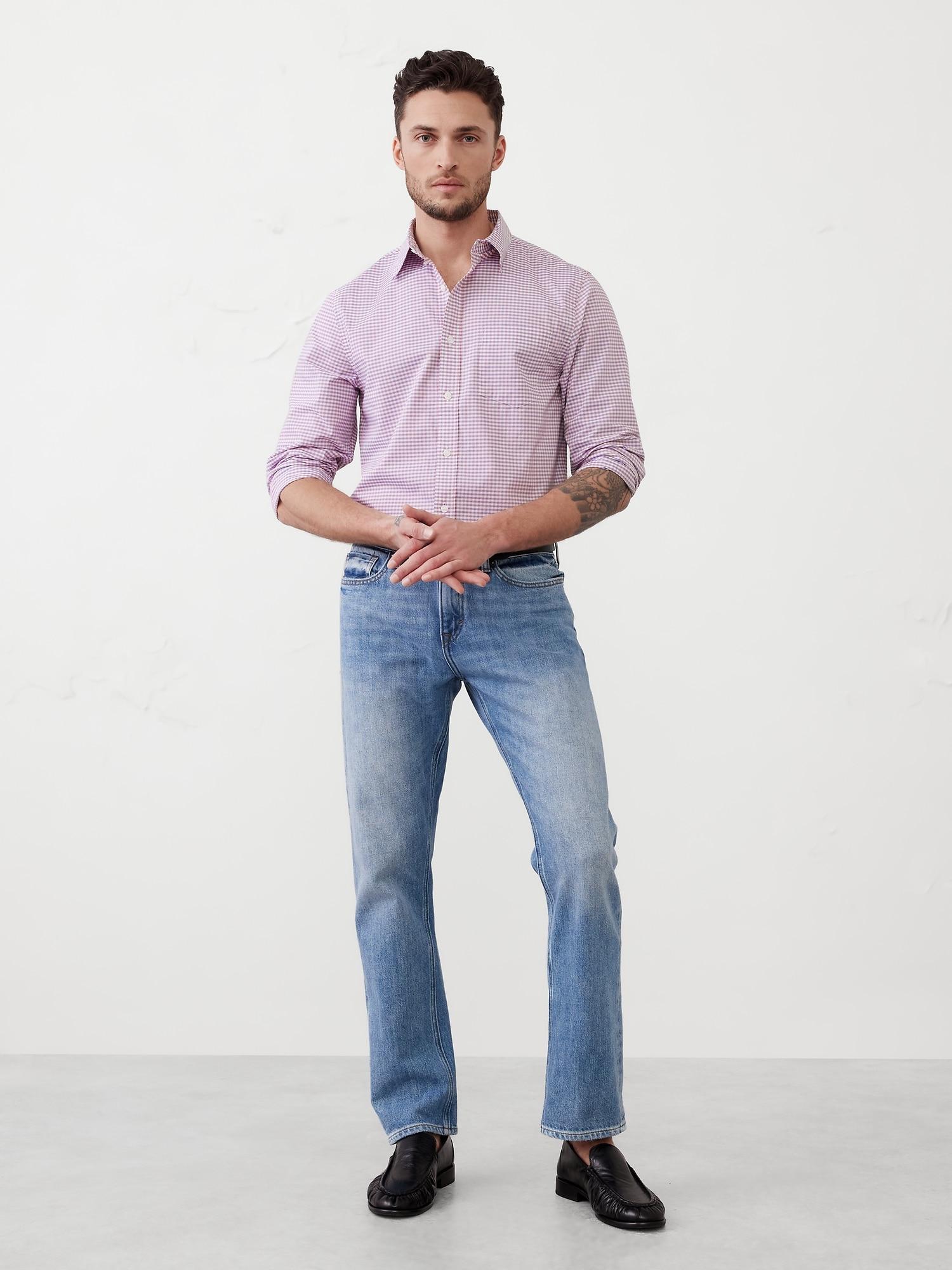 Slim Cotton Shirt Product Image