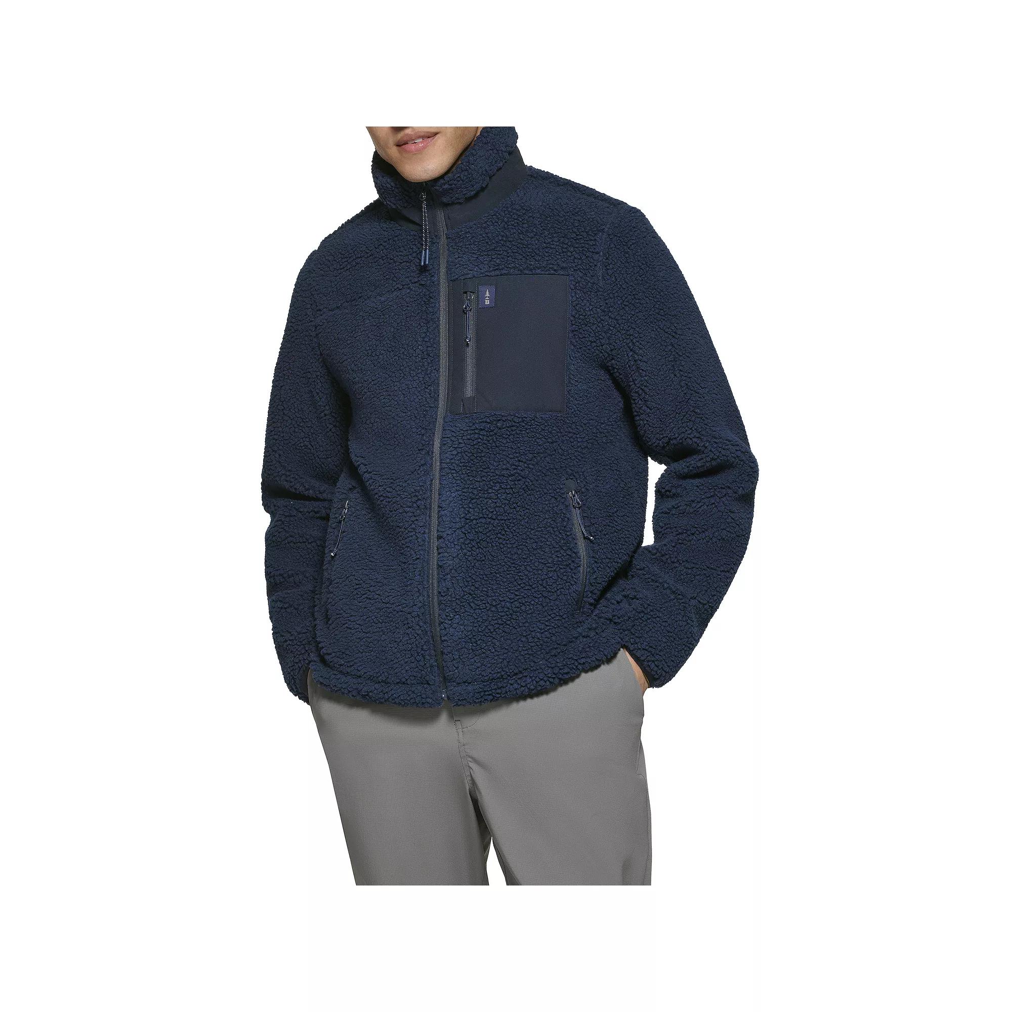 Men's G.H. Bass & Co. Faux Sherpa Jacket, Size: Large, Black Product Image