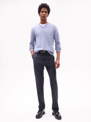 Solid Logo V-Neck Sweater Product Image