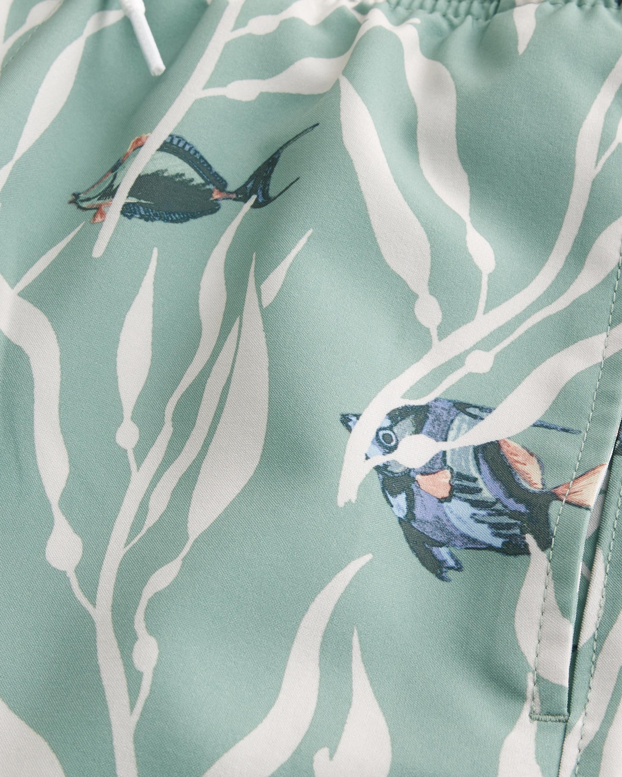 Mid-Thigh Volley Swim Trunks Product Image