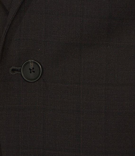 Psycho Bunny Contemporary Fit Stretch-Knit Flat Front Textured Twill 2-Piece Suit Product Image