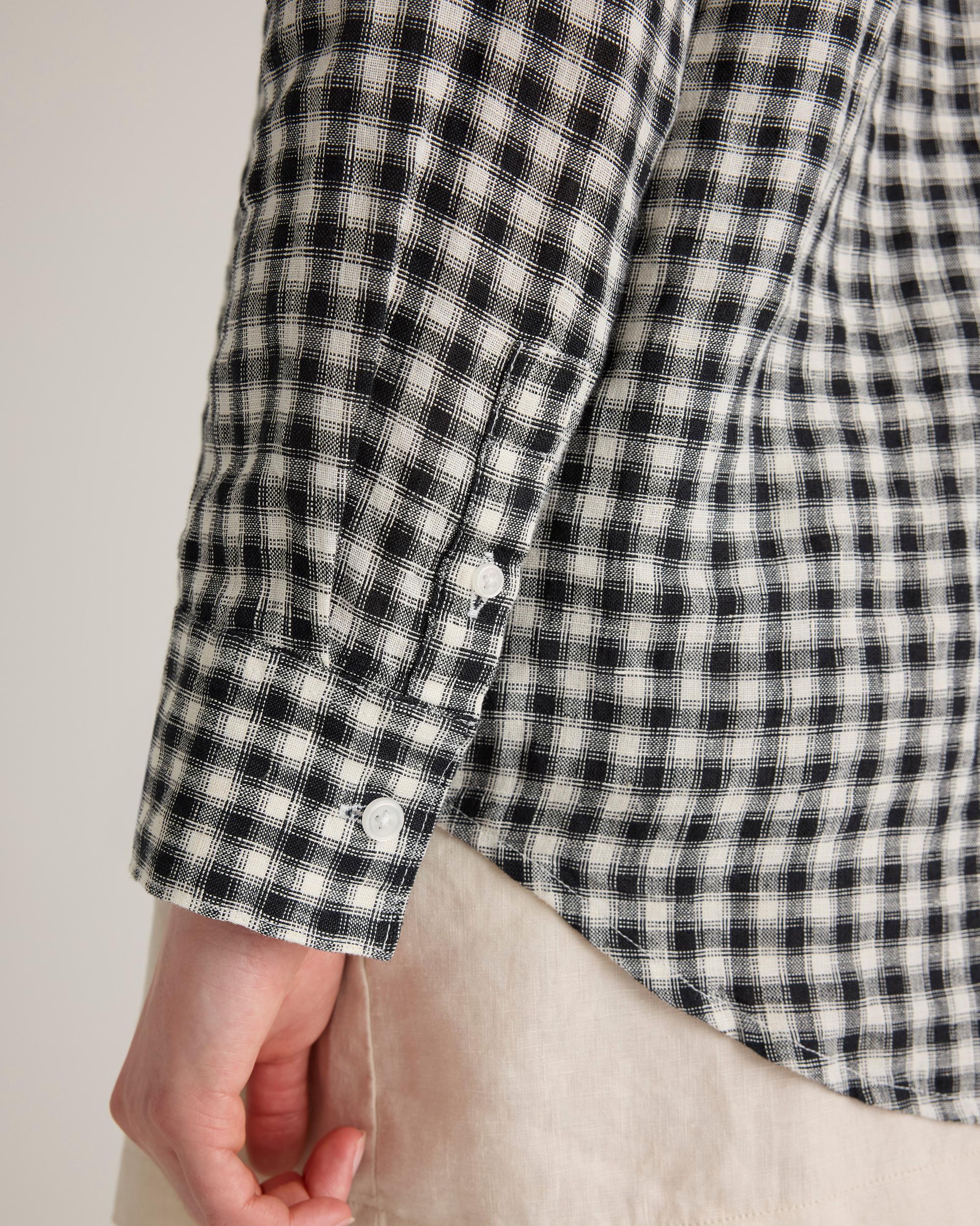 Quince | Women's 100% European Linen Long Sleeve Shirt Size XL Product Image