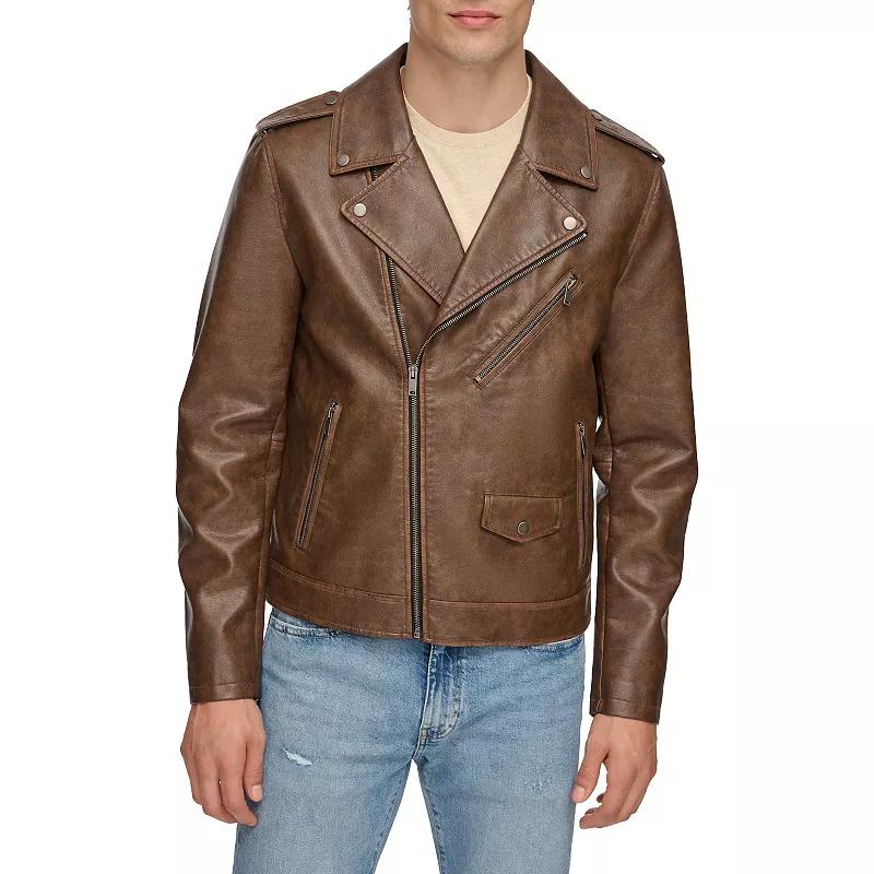 Men's Levi's® Faux Leather Moto Jacket,  Product Image
