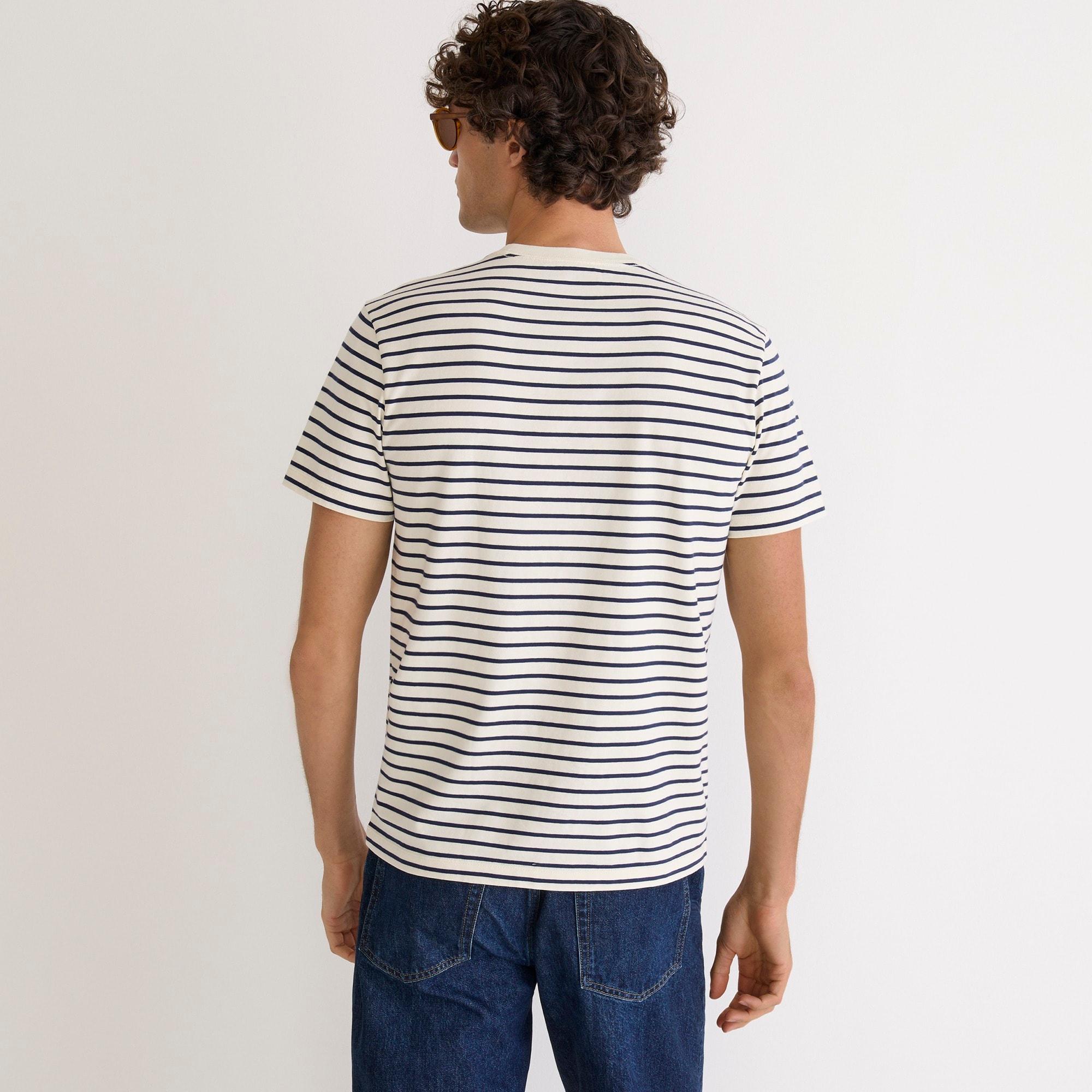 Cotton T-shirt in stripe Product Image