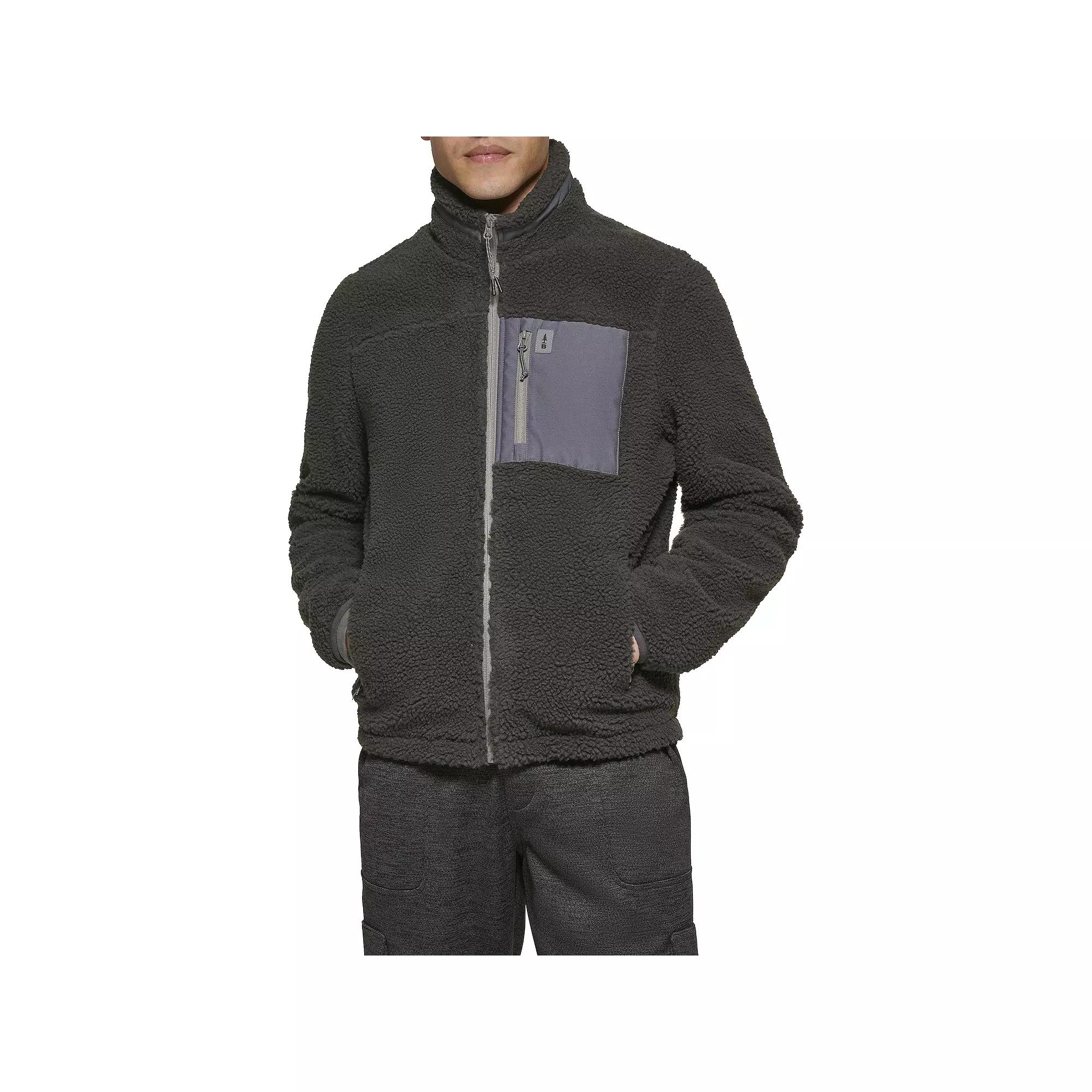 Men's G.H. Bass & Co. Faux Sherpa Jacket, Size: Large, Black Product Image