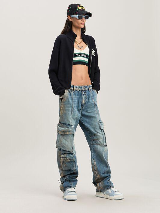 PALMS KNIT TRACK TOP Product Image