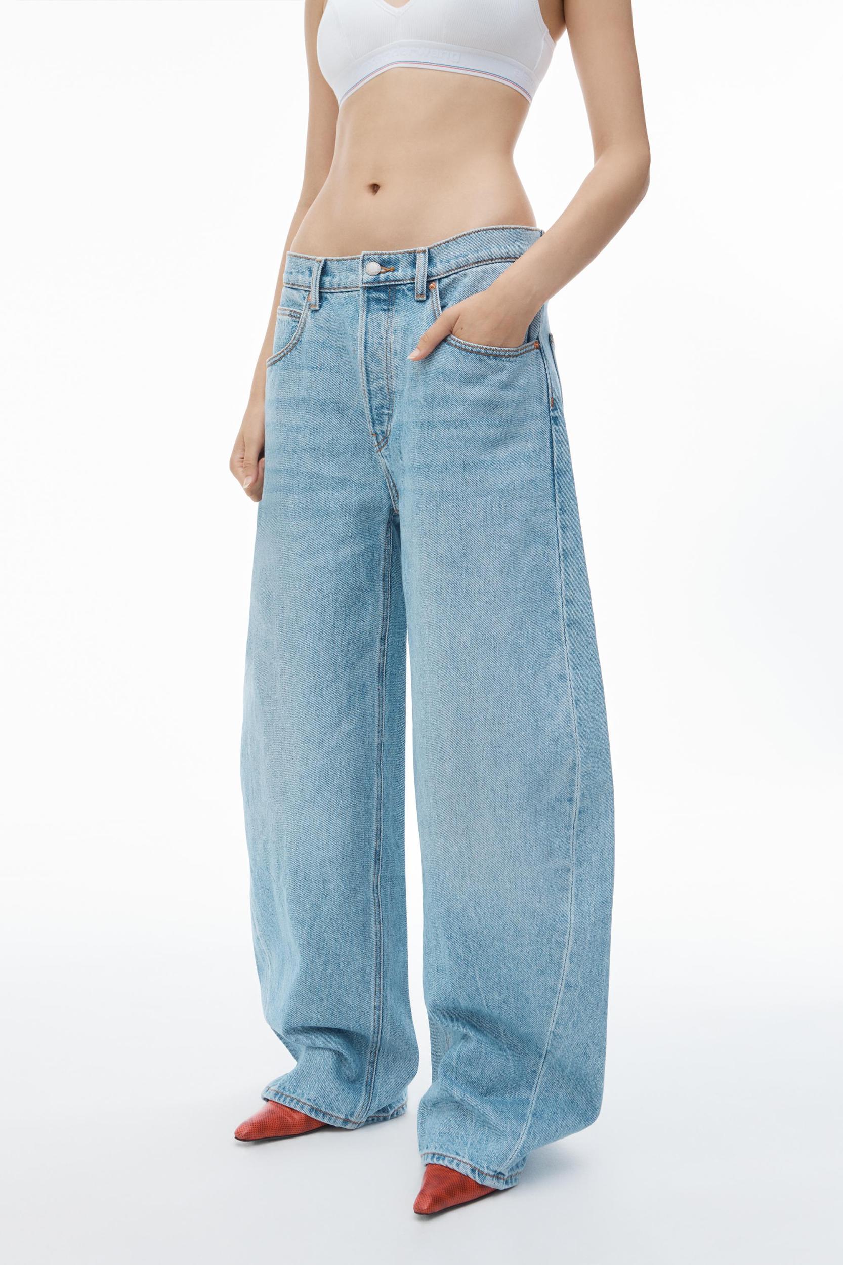 Oversized Low Rise Jeans Product Image