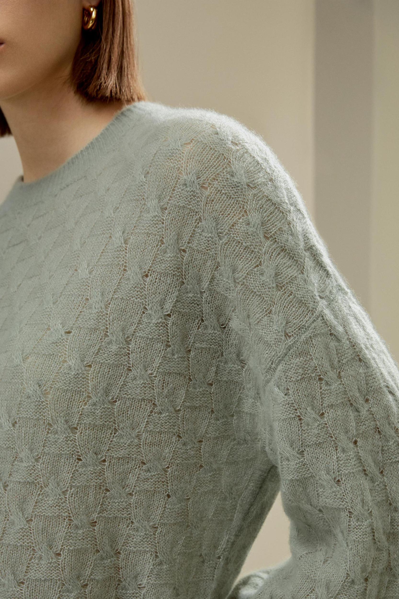 Silk-cashmere Blend Sweater Product Image