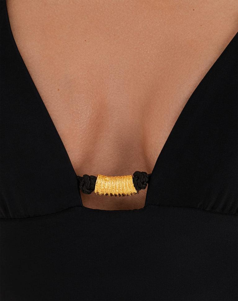 Matte Stacy One Piece - Black Product Image