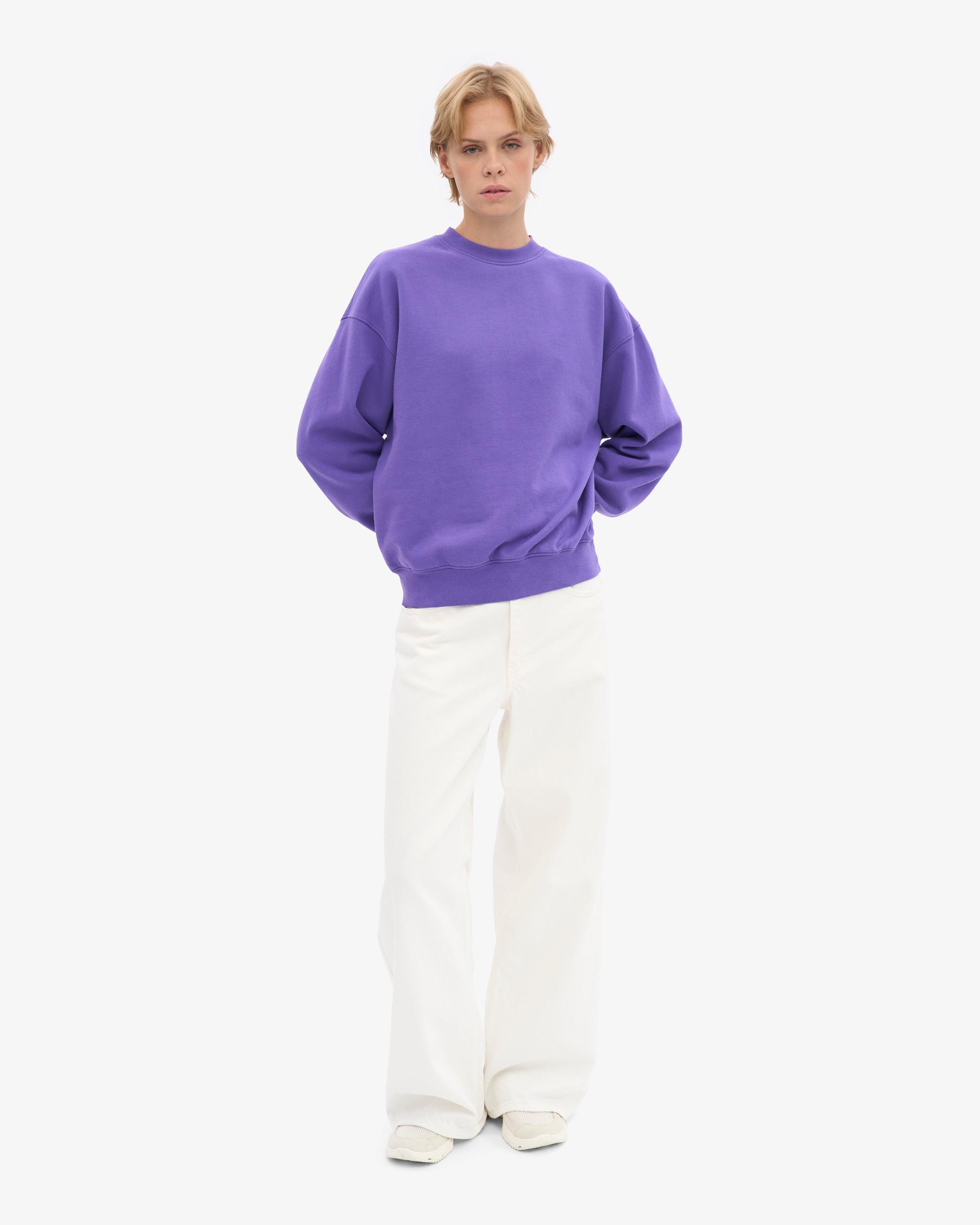 Organic Oversized Crew - Cedar Brown Product Image