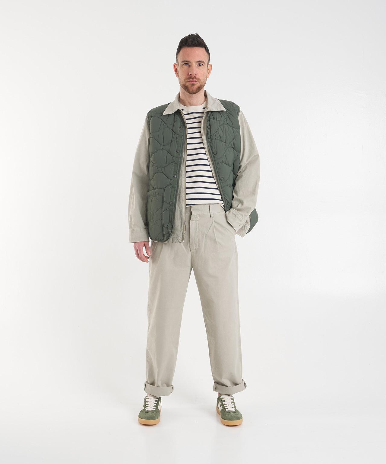 Overshirt with zip Product Image