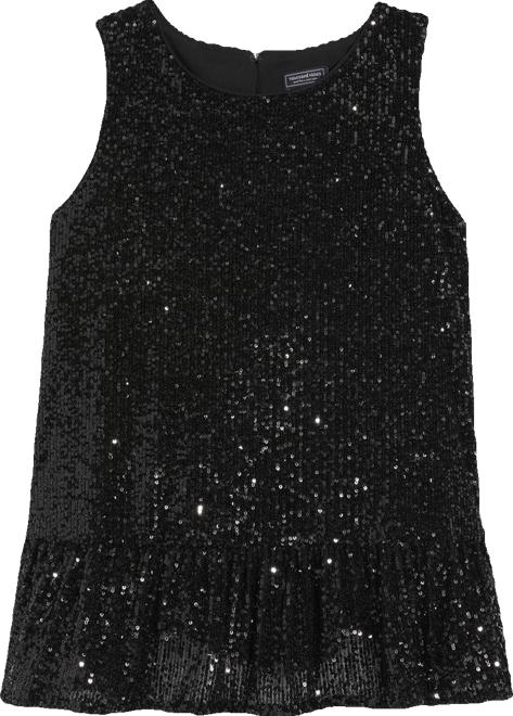 Sequin Peplum Top Product Image