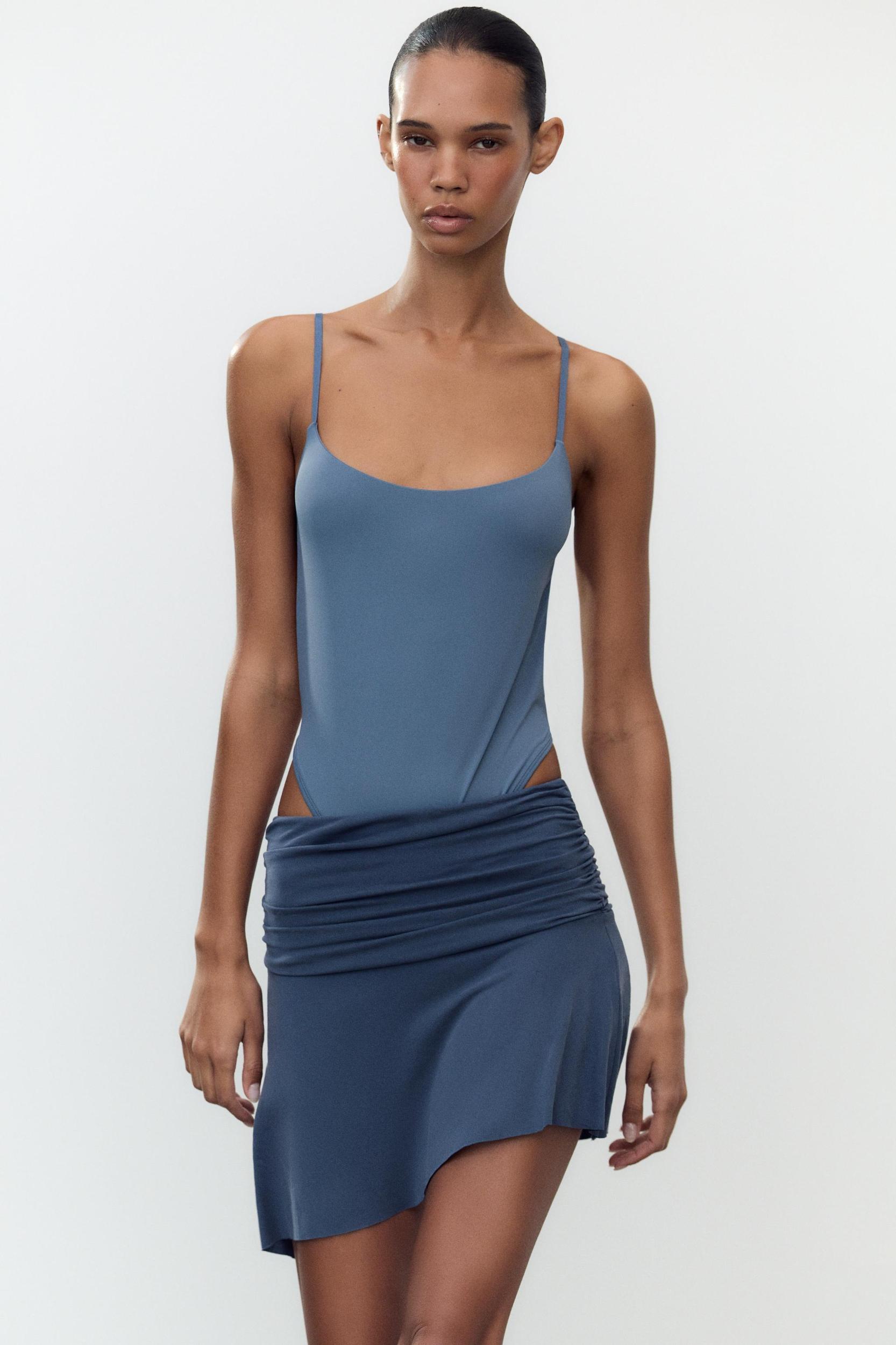 OPEN BACK POLYAMIDE BODYSUIT Product Image