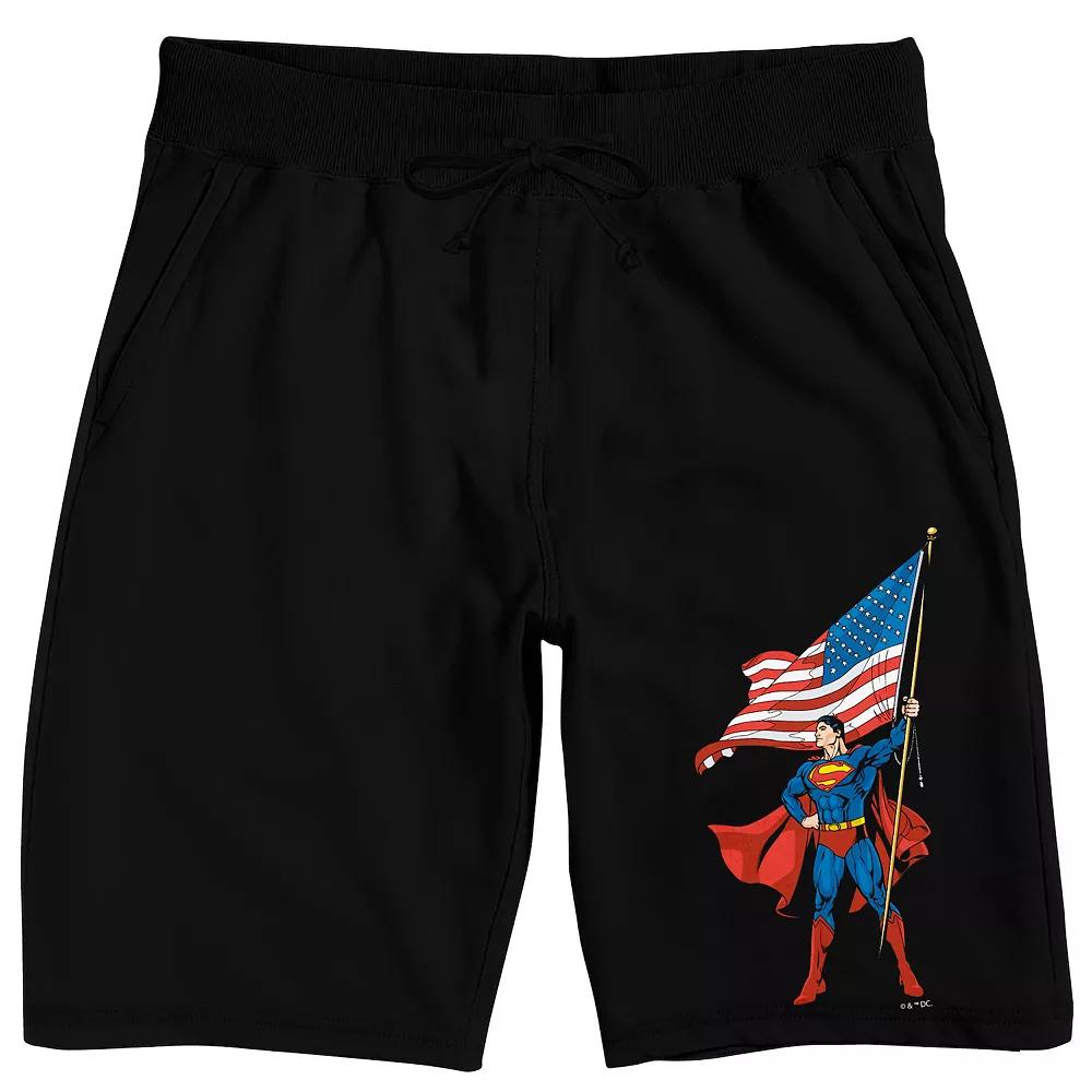 Men's DC Comics Superman Americana Pajama Shorts,  Product Image