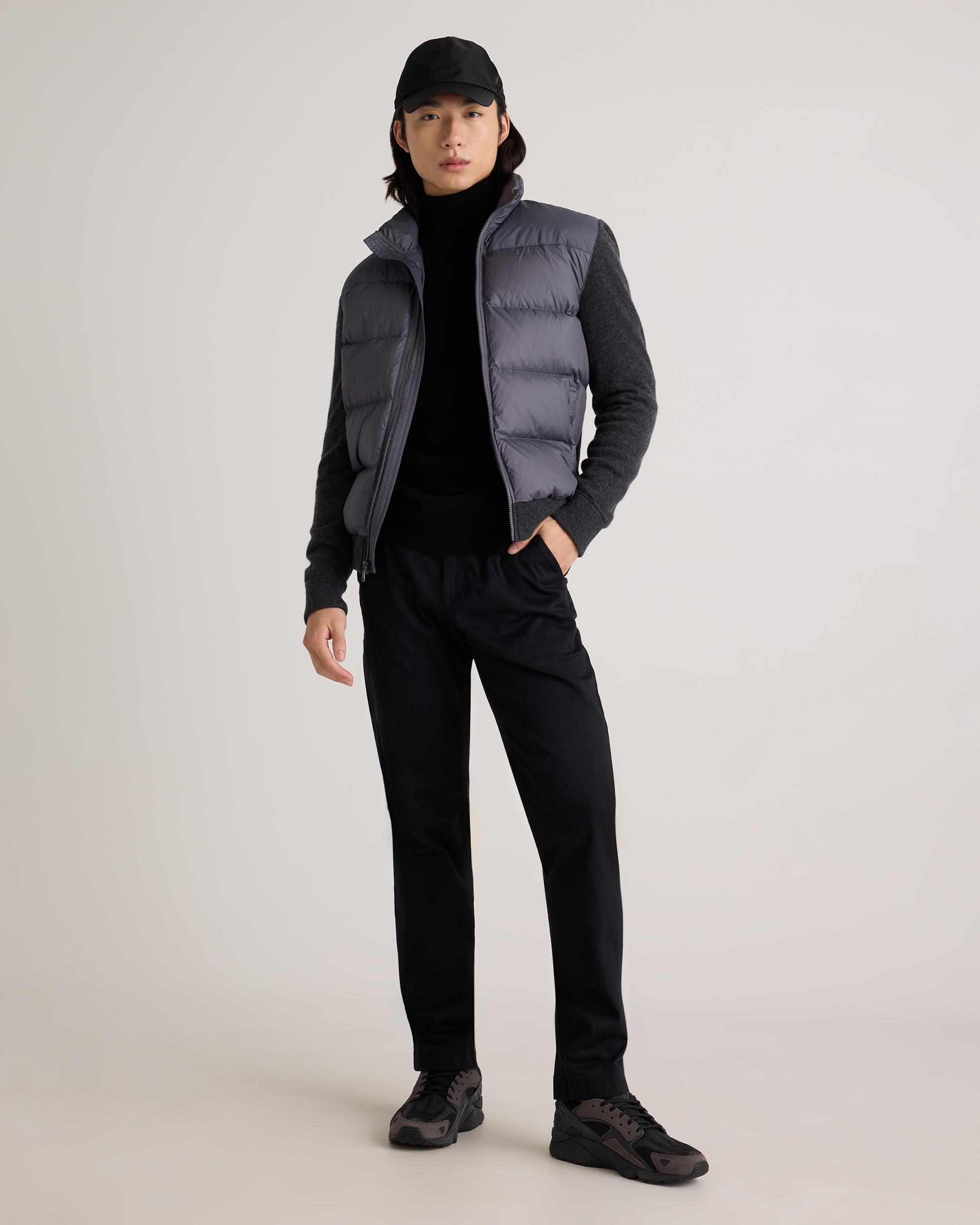 Quince | Men's Mixed Media Down and Cashmere Jacket Product Image