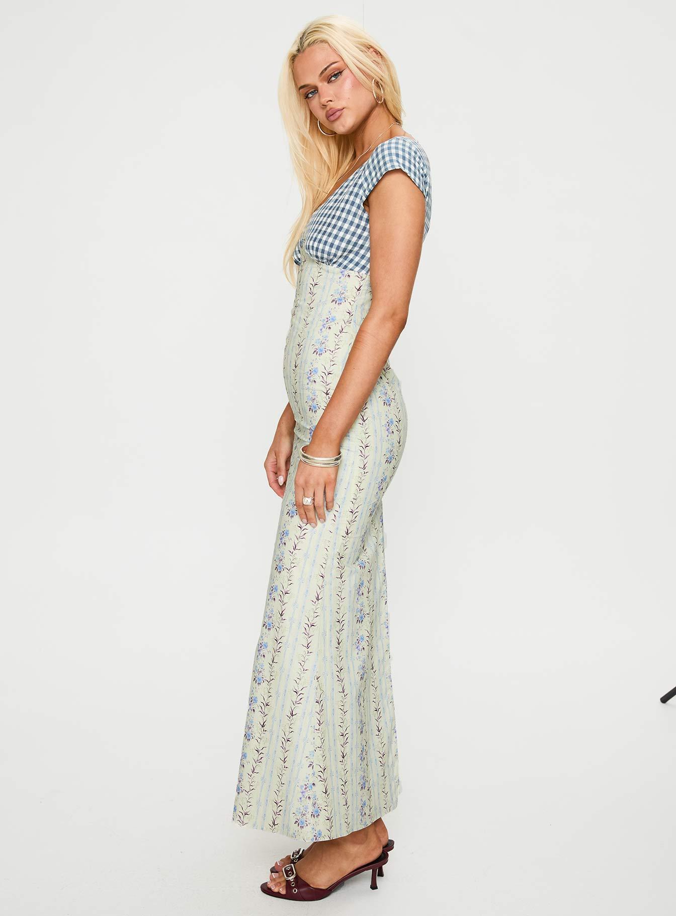 Saije Maxi Dress Multi Floral Product Image