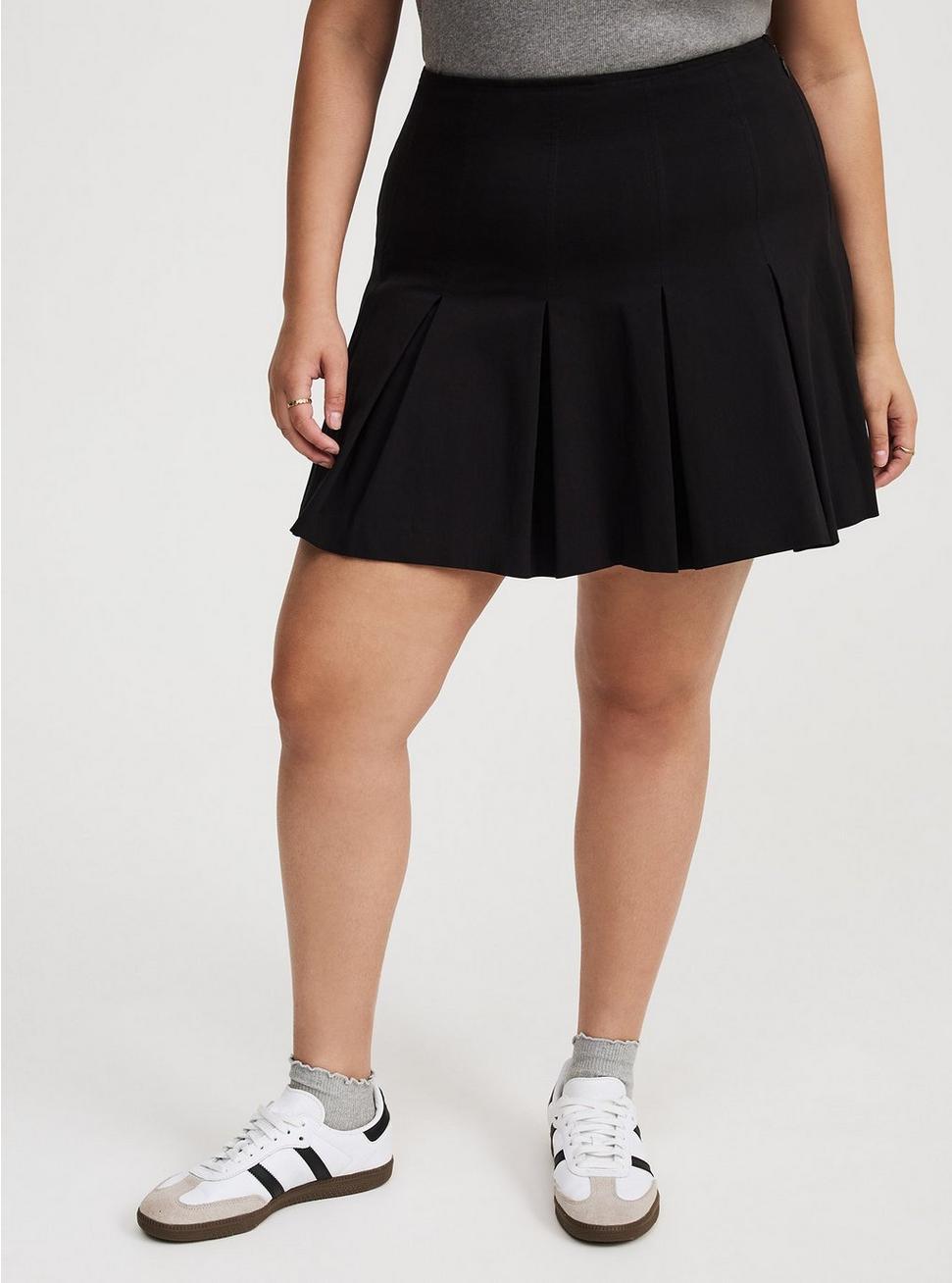 Pleated Mini Skirt Product Image