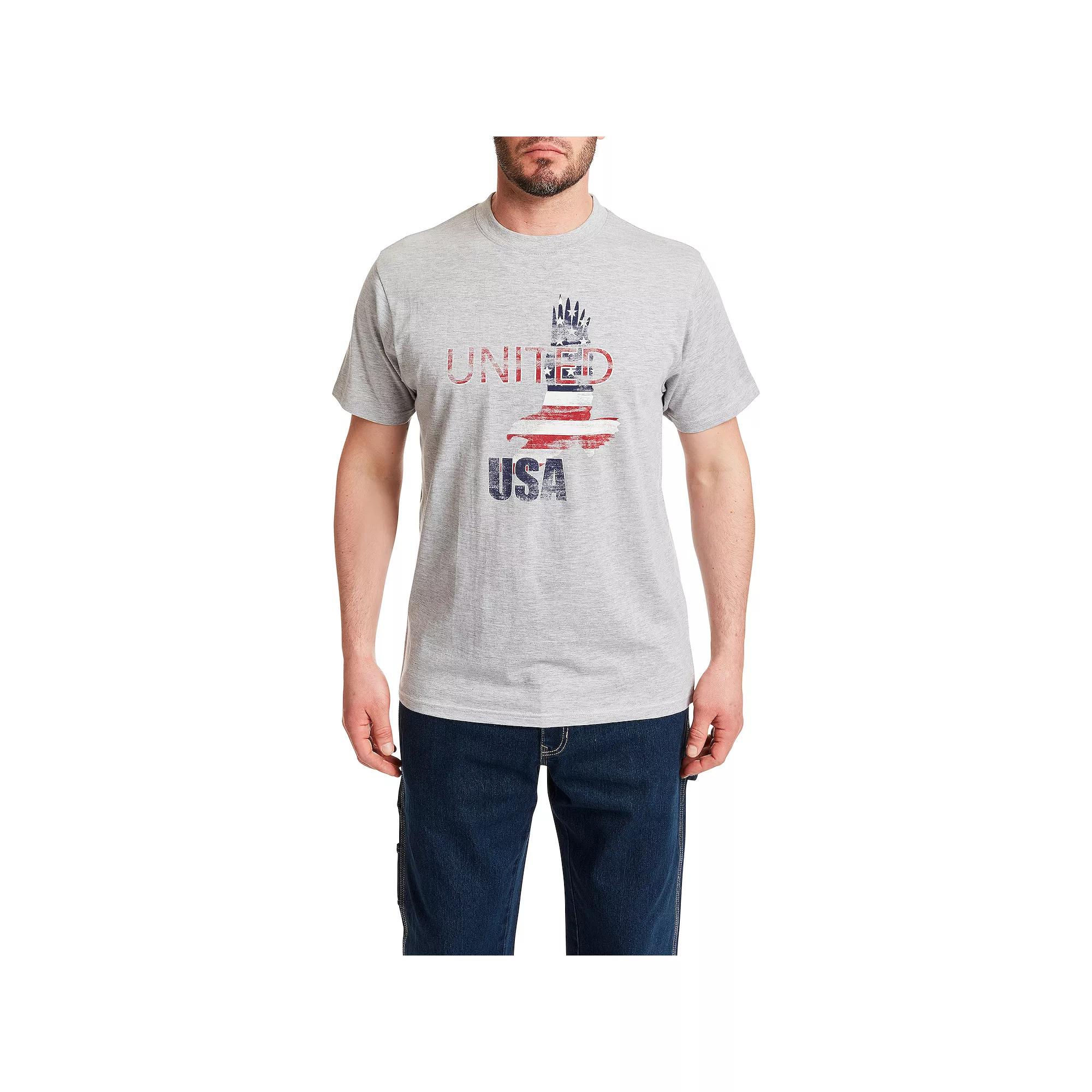 Men's Smith's Workwear Patriotic Tee,  Product Image