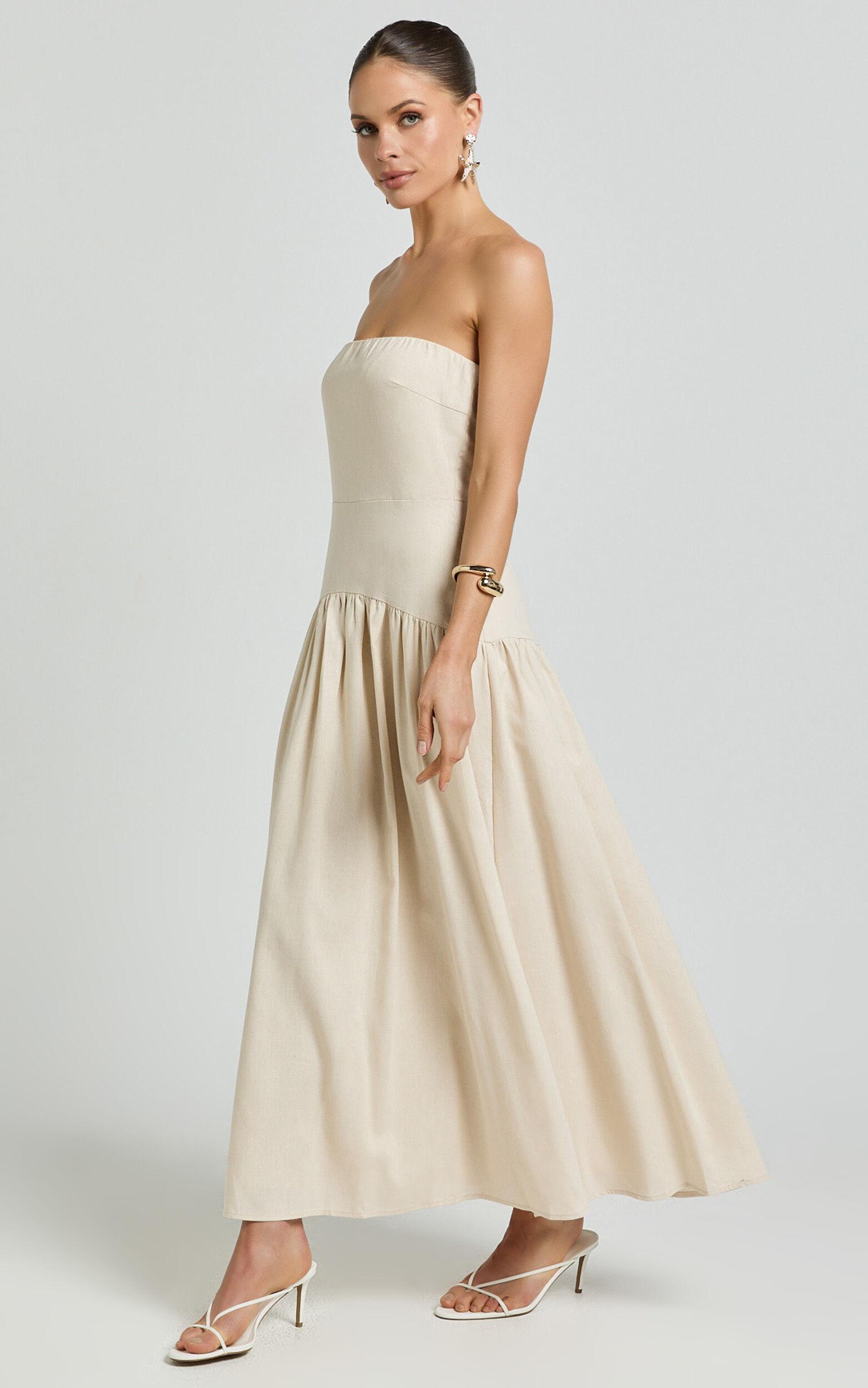 Seven Wonders - Danica Midi Dress in Latte Product Image