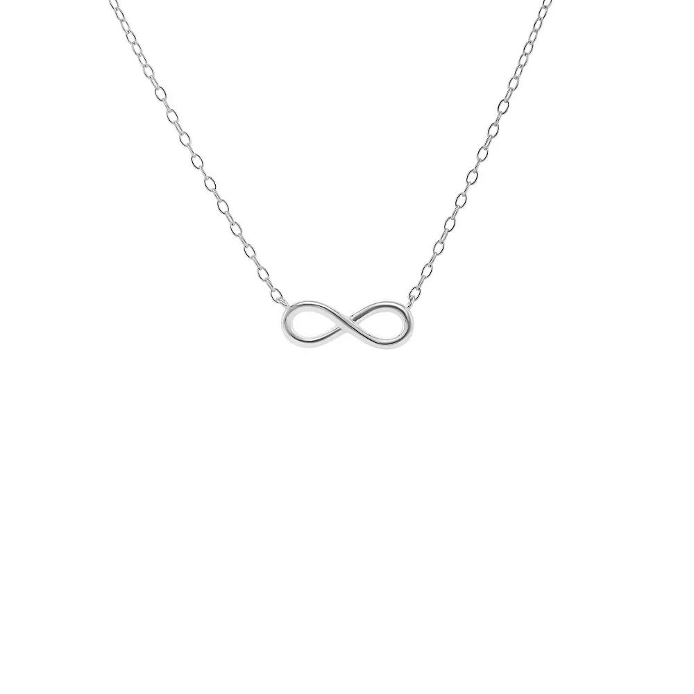 PRIMROSE Sterling Silver Infinity Symbol Necklace, Women's, Size: 18" Product Image