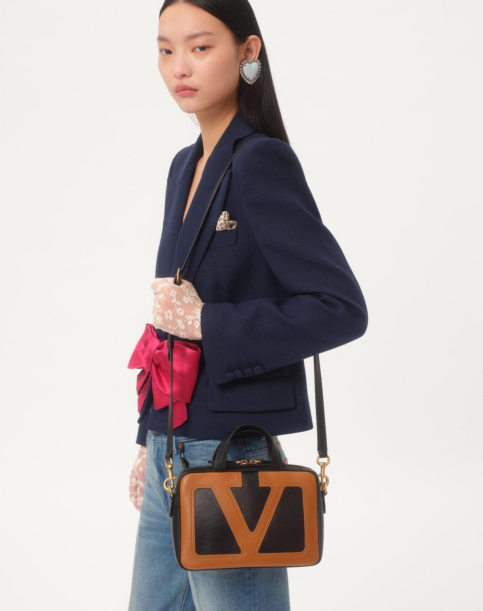 Valentino Garavani Viva Superstar Nappa Leather Handbag Product Image